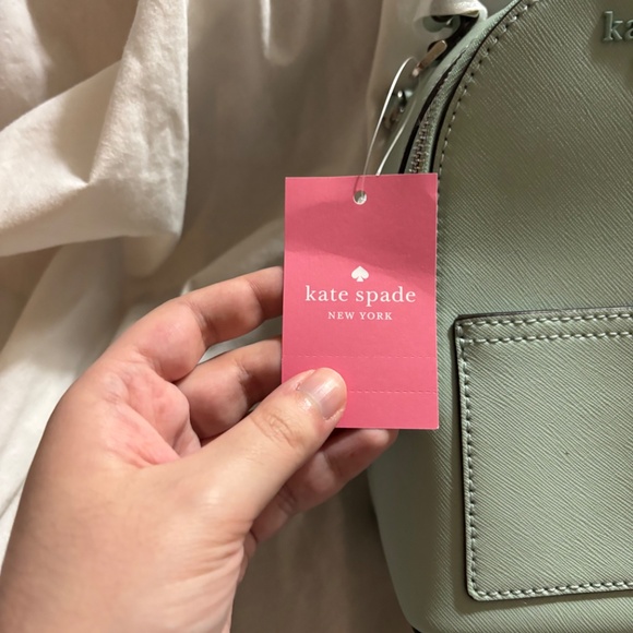 Kate Spade New York Cameron mini convertible backpack Monotone Springmeadow - Picture 8 of 9